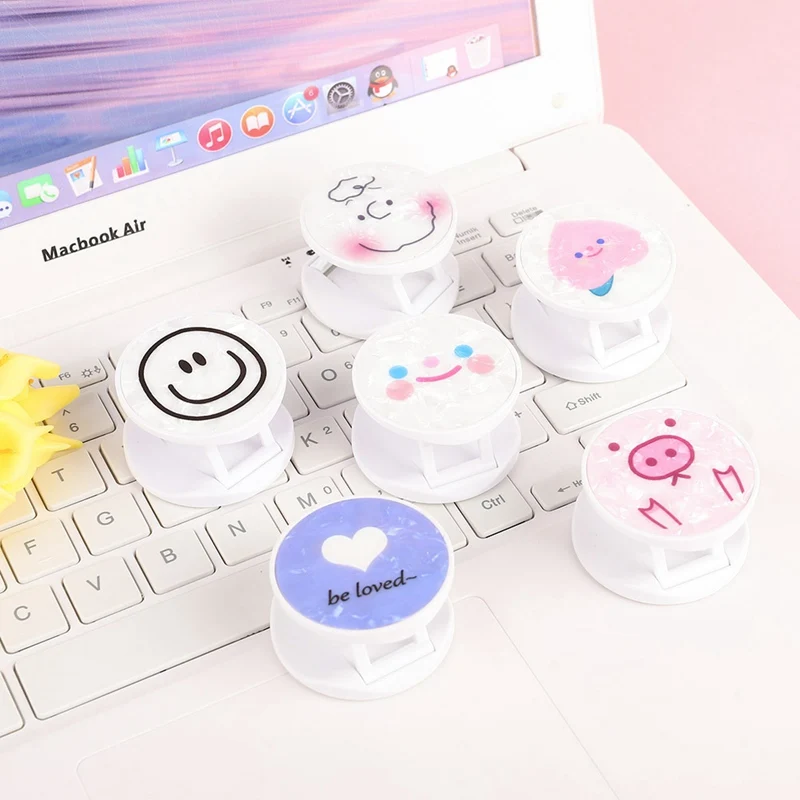 Cute Smile Cartoon Round Universal Expanding Stand And Grip Finger Ring Holder Mobile Phone Folding Bracket For All Phone
Cute Smile Cartoon Round Universal Expanding Stand And Grip Finger Ring Holder Mobile Phone Folding Bracket For All Phone