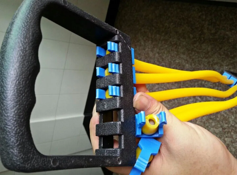 Gymnastic Chest Expander Puller 5 Tube Cable Rubber Sports Yoga Training Rope