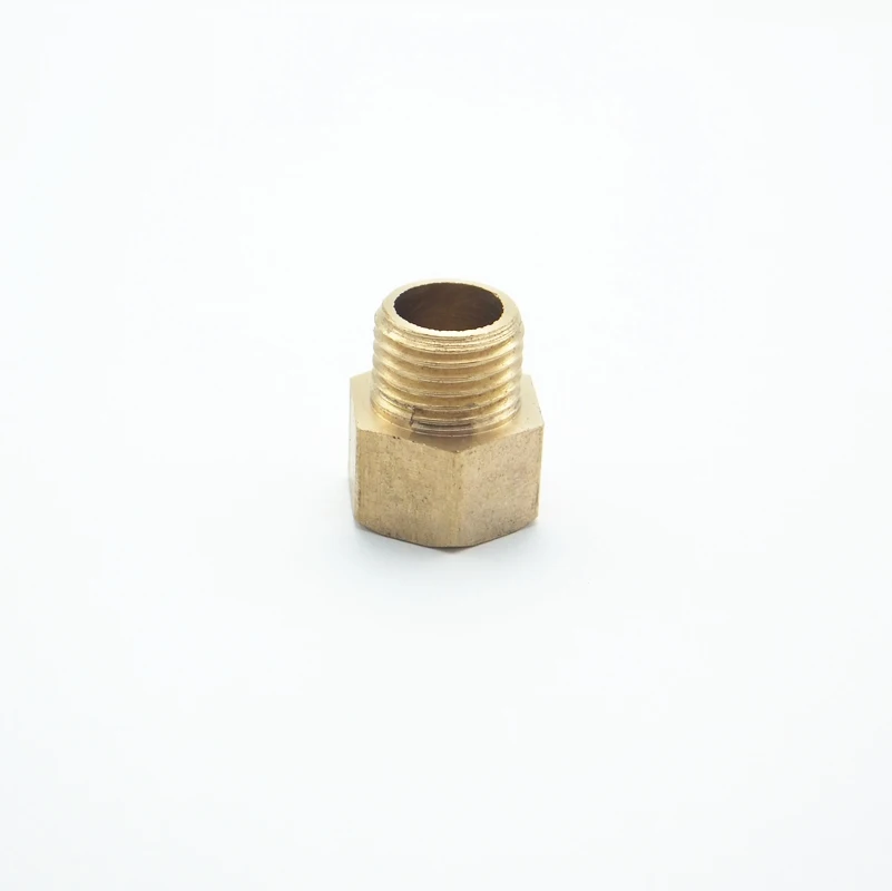 M14*1.5 Female Thread x 1/4" BSP Male Thread Connection Brass Pipe Fitting Adapter Coupler Connector For Pressure Gage
M14*1.5 Female Thread x 1/4" BSP Male Thread Connection Brass Pipe Fitting Adapter Coupler Connector For Pressure Gage