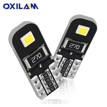 2Pcs LED T10 Canbus W5W Led Lamp 2835 2SMD Car Interior Lighting 194 168 License Plate Light Bulb for Auto No Error 12V White
2Pcs LED T10 Canbus W5W Led Lamp 2835 2SMD Car Interior Lighting 194 168 License Plate Light Bulb for Auto No Error 12V White