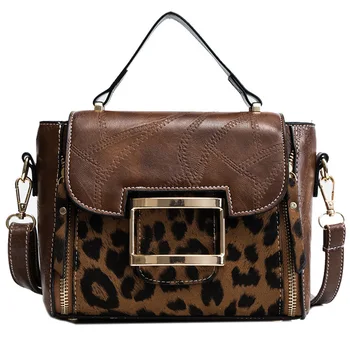 ICEV new panelled leopard handbag fashion korean style casual simple pu leather shoulder clutch small satchels square bag bolsas
ICEV new panelled leopard handbag fashion korean style casual simple pu leather shoulder clutch small satchels square bag bolsas