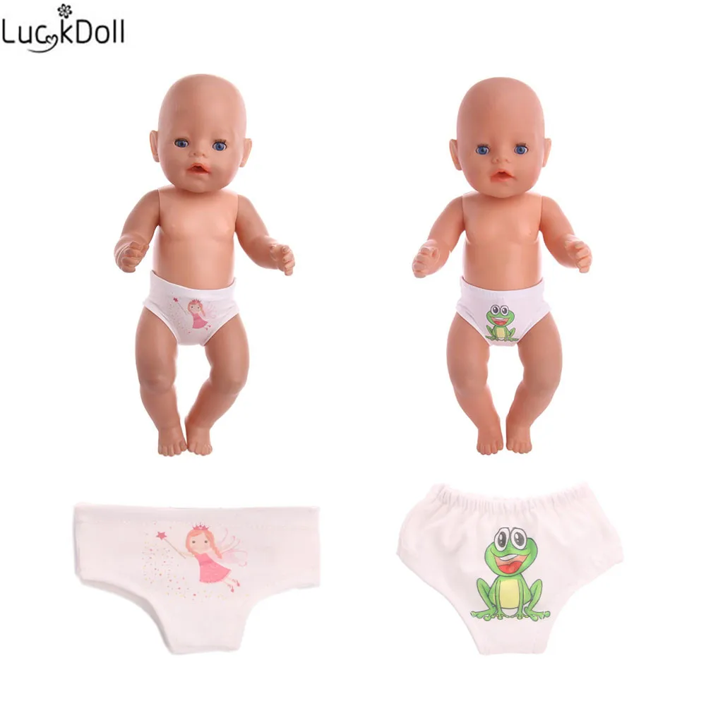 Luckdoll sells baby panties for 18 inch American dolls or 43-centimeter baby favorite doll accessories
Luckdoll sells baby panties for 18 inch American dolls or 43-centimeter baby favorite doll accessories