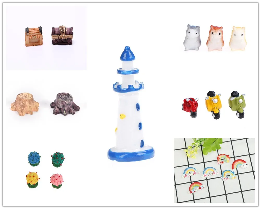 Seaside Light Tower Tree Stump Tree Rainbow Resin Miniature Figurine Craft Home Fairy Garden Ornament Decoration Terrarium Decor
Seaside Light Tower Tree Stump Tree Rainbow Resin Miniature Figurine Craft Home Fairy Garden Ornament Decoration Terrarium Decor