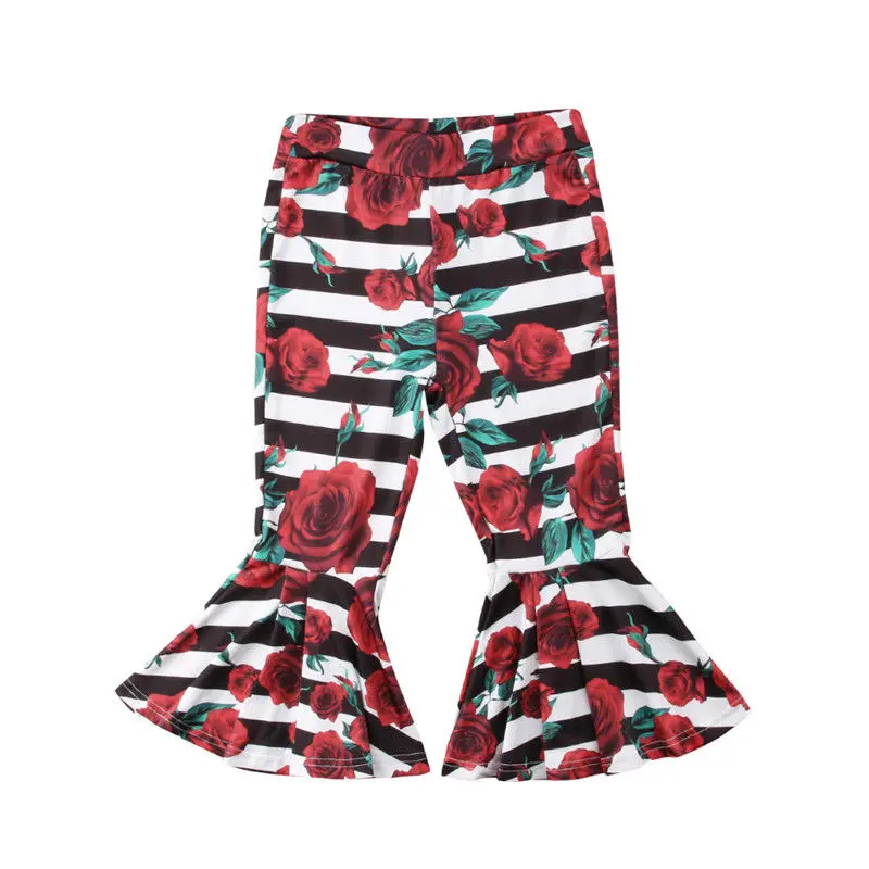 Baby Pants Fashion Rose Bell Bottoms Black White Striped Toddler Kids Baby Girl Striped Flower Bell-Bottoms Pants Leggings Pants
Baby Pants Fashion Rose Bell Bottoms Black White Striped Toddler Kids Baby Girl Striped Flower Bell-Bottoms Pants Leggings Pants