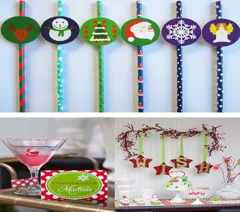 Christmas Paper straws / christmas party supplies Drinking Straws with photo props DecorationTags(300pcs straws+300pcs tag)
Christmas Paper straws / christmas party supplies Drinking Straws with photo props DecorationTags(300pcs straws+300pcs tag)