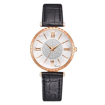 Fashion Circle Brick Stone Dial Roman Digital Scale Belt Quartz Female Romantic Rhinestone Watch Ladies Clock Relogio Feminino
Fashion Circle Brick Stone Dial Roman Digital Scale Belt Quartz Female Romantic Rhinestone Watch Ladies Clock Relogio Feminino