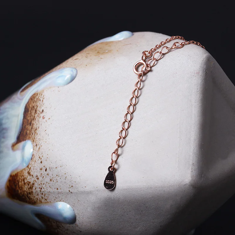 INALIS 2019 New Statement Charming Necklace S925 Sterling Silver Rose Gold Plated Turquoise Round Ball Pendant for Women Jewelry
INALIS 2019 New Statement Charming Necklace S925 Sterling Silver Rose Gold Plated Turquoise Round Ball Pendant for Women Jewelry