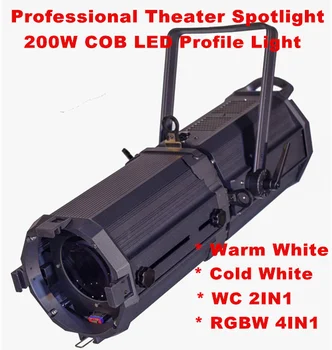 2pcs/lot COB 200W Theater Spotlight with Zoom WW/CW/RGBW 4IN1 LED DMX Profile Studio TV Stage Spot Light
2pcs/lot COB 200W Theater Spotlight with Zoom WW/CW/RGBW 4IN1 LED DMX Profile Studio TV Stage Spot Light