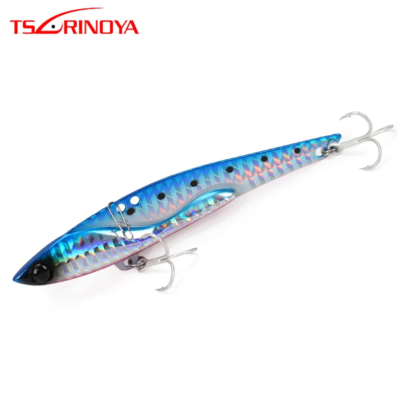 TSURINOYA METAL VIB Fishing Lure 105mm 35g Sinking Vibration Hard Bait Treble Hook Sea Bass Saltwater Ocean Rock Fishing Tackle
TSURINOYA METAL VIB Fishing Lure 105mm 35g Sinking Vibration Hard Bait Treble Hook Sea Bass Saltwater Ocean Rock Fishing Tackle