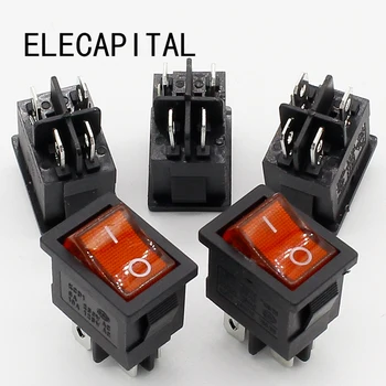 5pcs/lot 15*21mm LED Light SPST 4PIN ON/OFF G121 Boat Rocker Switch 6A/250V 10A/125V Car Dash Dashboard Truck RV ATV Home
5pcs/lot 15*21mm LED Light SPST 4PIN ON/OFF G121 Boat Rocker Switch 6A/250V 10A/125V Car Dash Dashboard Truck RV ATV Home