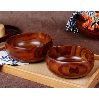 MagiDeal Wood Round Fruit Snack Dessert Wood Handmade Serving Kitchen Bowl 2 Sizes
MagiDeal Wood Round Fruit Snack Dessert Wood Handmade Serving Kitchen Bowl 2 Sizes