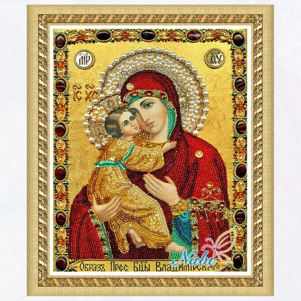 religion nossa senhora drawing beads beadwork 2944R - Round Diamond embroidery cross stitch diamond mosaic painting
religion nossa senhora drawing beads beadwork 2944R - Round Diamond embroidery cross stitch diamond mosaic painting