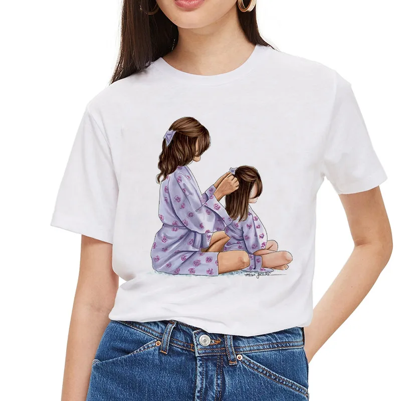Женские футболки женские Топ в стиле Харадзюку с принтом белые топы Женский
