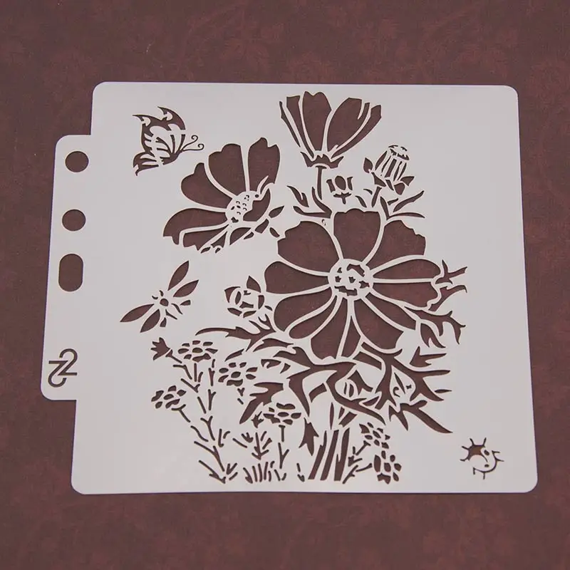 5inch Butterfly Flower DIY Craft Layering Stencils Wall Painting Scrapbooking Stamping Embossing Album Paper Card Template
5inch Butterfly Flower DIY Craft Layering Stencils Wall Painting Scrapbooking Stamping Embossing Album Paper Card Template