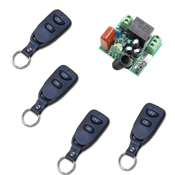 New Home AC 220V Mini 1CH Wireless RF 2-Key Remote Control Switch On/Off 4 Transmitter+1 Receiver Hot Sale
New Home AC 220V Mini 1CH Wireless RF 2-Key Remote Control Switch On/Off 4 Transmitter+1 Receiver Hot Sale