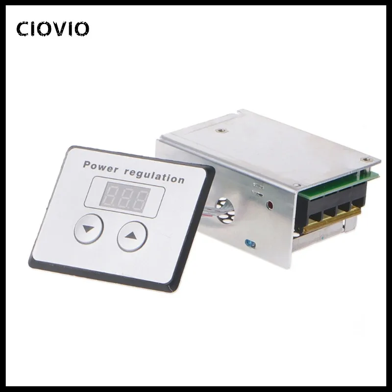 Voltage Regulator AC 220V 4000W SCR Thyristor Digital Control SCR Electronic Voltage Regulator Sp
