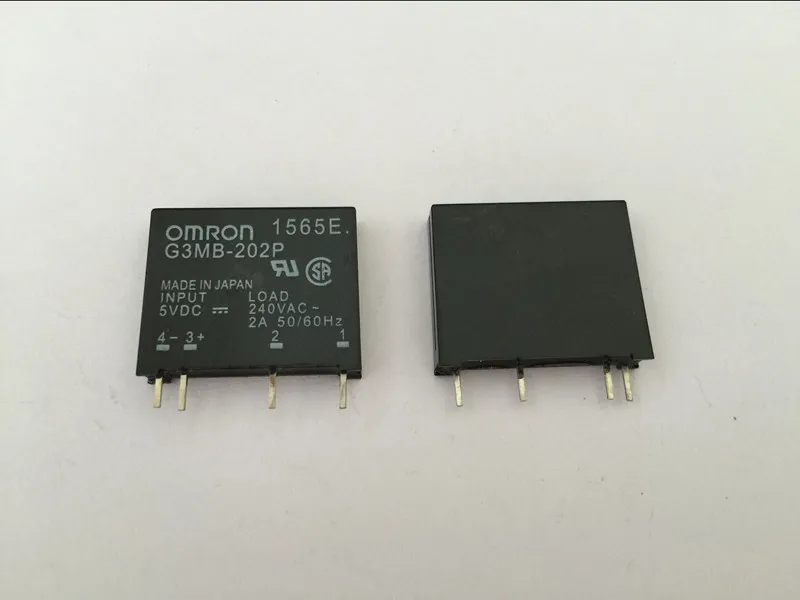 10PCS/Lot G3MB-202P-5VDC G3MB-202P 5V DC-AC SSR IN 5VDC Out 240VAC 2A Solid State Relay
10PCS/Lot G3MB-202P-5VDC G3MB-202P 5V DC-AC SSR IN 5VDC Out 240VAC 2A Solid State Relay
