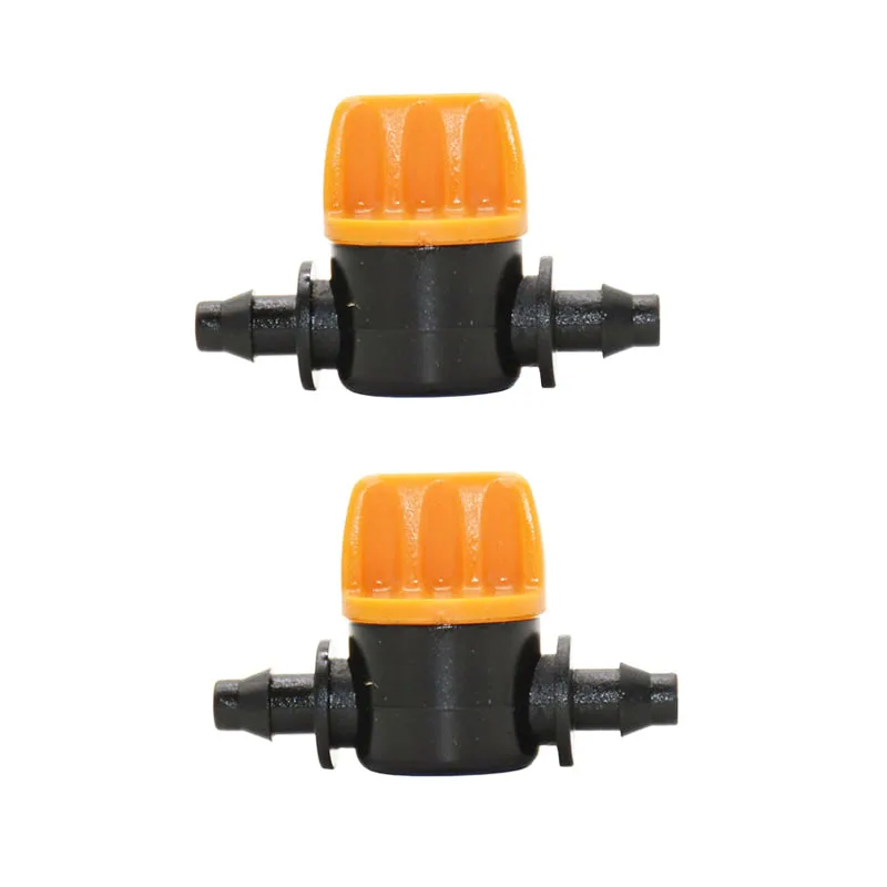 Garden hose 1/4 irrigation water valve Mini Valve 2 way tap 4/7 hose waterstop connectors 1/4" barb Drip adapter 4pcs
Garden hose 1/4 irrigation water valve Mini Valve 2 way tap 4/7 hose waterstop connectors 1/4" barb Drip adapter 4pcs