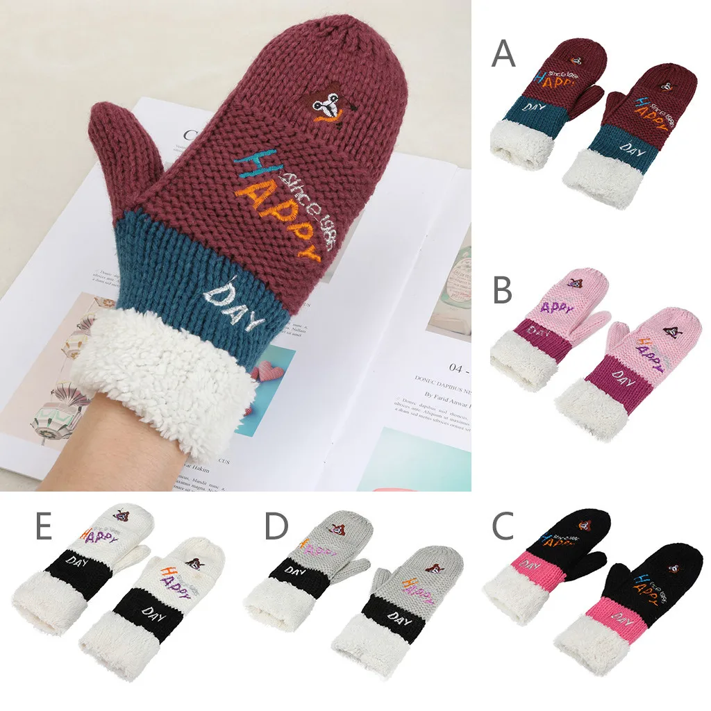 Sunscreen Women's Fingerless Glove Color Matching Knit Bag Set Fluffy Lining Riding Mitten guantes cuero mujer 0.8
Sunscreen Women's Fingerless Glove Color Matching Knit Bag Set Fluffy Lining Riding Mitten guantes cuero mujer 0.8