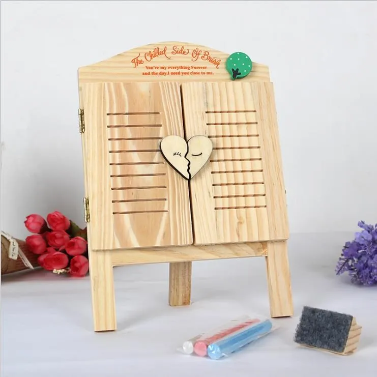 Creative Small Blackboard Wood Crafts Message Board Shapes miniature Figurines Gif For Kid E616
Creative Small Blackboard Wood Crafts Message Board Shapes miniature Figurines Gif For Kid E616