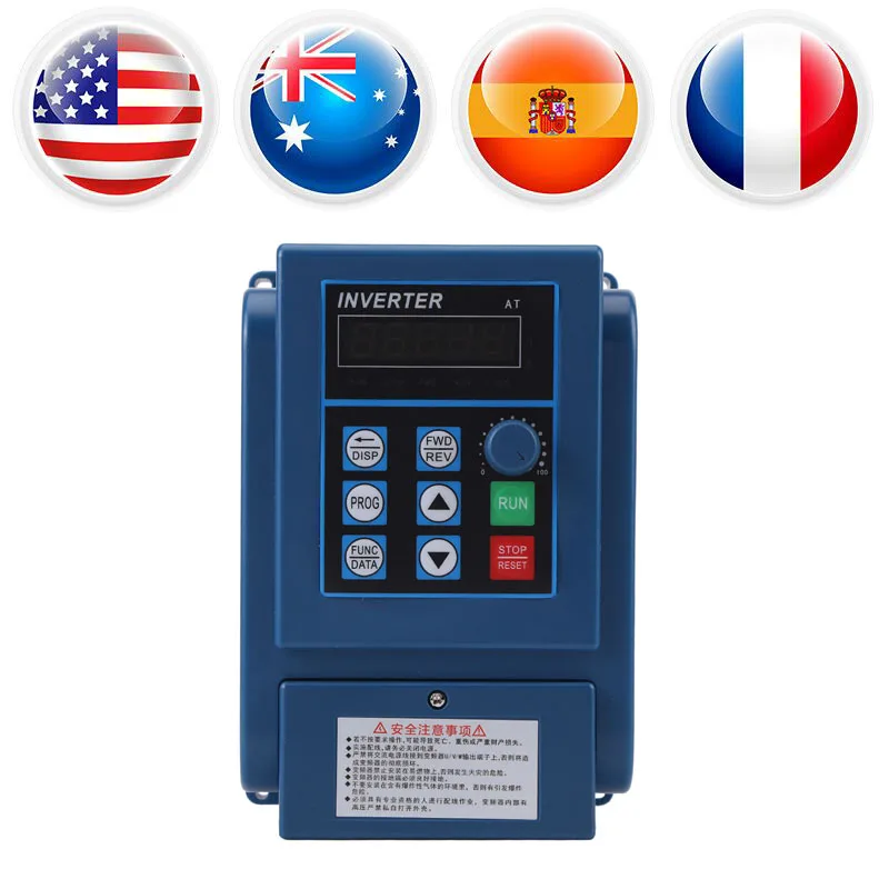 AC 380V 1.5kW Variable Frequency Drive 3 Phase Speed Controller Inverter Motor VFD Digital Adjustable-Frequency Drive Inverter
AC 380V 1.5kW Variable Frequency Drive 3 Phase Speed Controller Inverter Motor VFD Digital Adjustable-Frequency Drive Inverter