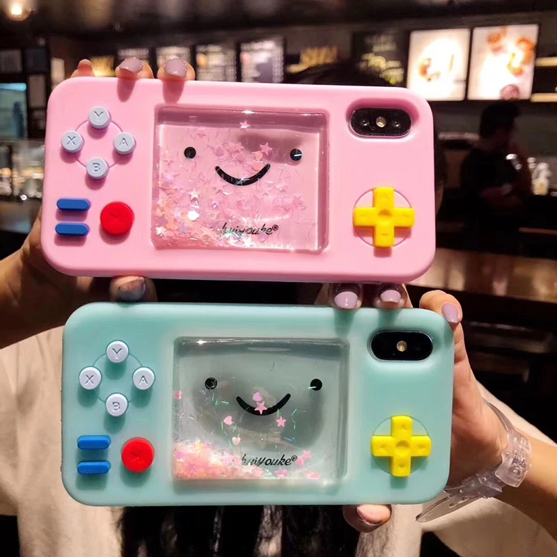 Силиконовый чехол с 3D милыми мультяшными играми для iPhone 7 8 Plus X XS Max Xr 6 6s SE 2020