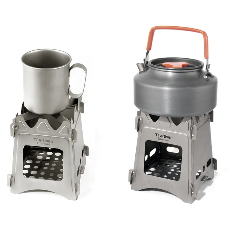 New Portable Camping Wood Stove Titanium Folding Outdoor Stove Burning for Backpacking Survival Cooking Picnic Hunting
New Portable Camping Wood Stove Titanium Folding Outdoor Stove Burning for Backpacking Survival Cooking Picnic Hunting