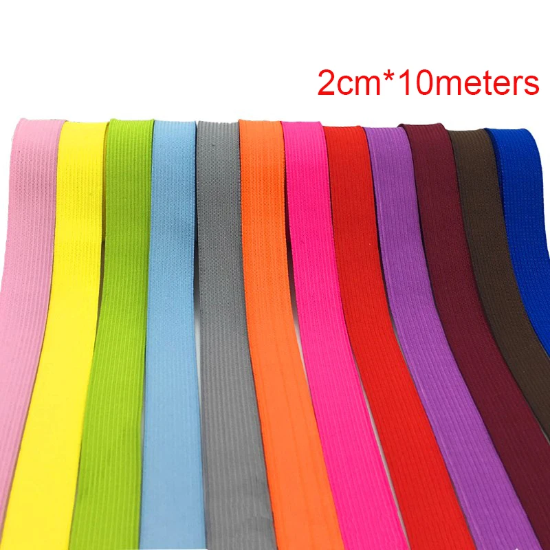 10meters Elastic Bands 2cm Colorful Elastic Durable Rubber Belt Ribbon Garment Accessories DIY Child Dress Clothing Accessories
10meters Elastic Bands 2cm Colorful Elastic Durable Rubber Belt Ribbon Garment Accessories DIY Child Dress Clothing Accessories
