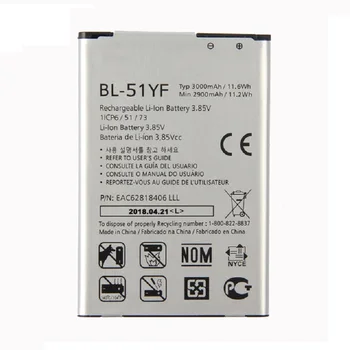 BL-51YF Battery for LG G4 H815 H811 H810 VS986 VS999 US991 LS991 F500 G Stylo F500 F500S F500L F500K
BL-51YF Battery for LG G4 H815 H811 H810 VS986 VS999 US991 LS991 F500 G Stylo F500 F500S F500L F500K