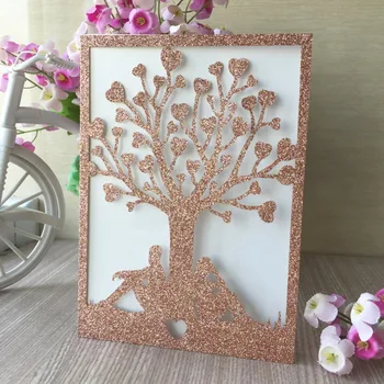 20pcs/lot Personalized Laser Cut Elegant Wedding Invitations Tree Pattern Birthday Party Decorations Blessing Card
20pcs/lot Personalized Laser Cut Elegant Wedding Invitations Tree Pattern Birthday Party Decorations Blessing Card