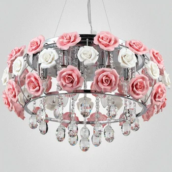 fashion flower shape glass crystal chandelier restaurant light roses shaped lamp shade 50cM
fashion flower shape glass crystal chandelier restaurant light roses shaped lamp shade 50cM