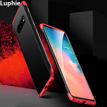 for Samsung S10 Plus Case Cover Luxury Slim Metal Frame Hard PC Back Cover Hybrid Shockproof Armor Phone Case for S10 Funda Capa
for Samsung S10 Plus Case Cover Luxury Slim Metal Frame Hard PC Back Cover Hybrid Shockproof Armor Phone Case for S10 Funda Capa