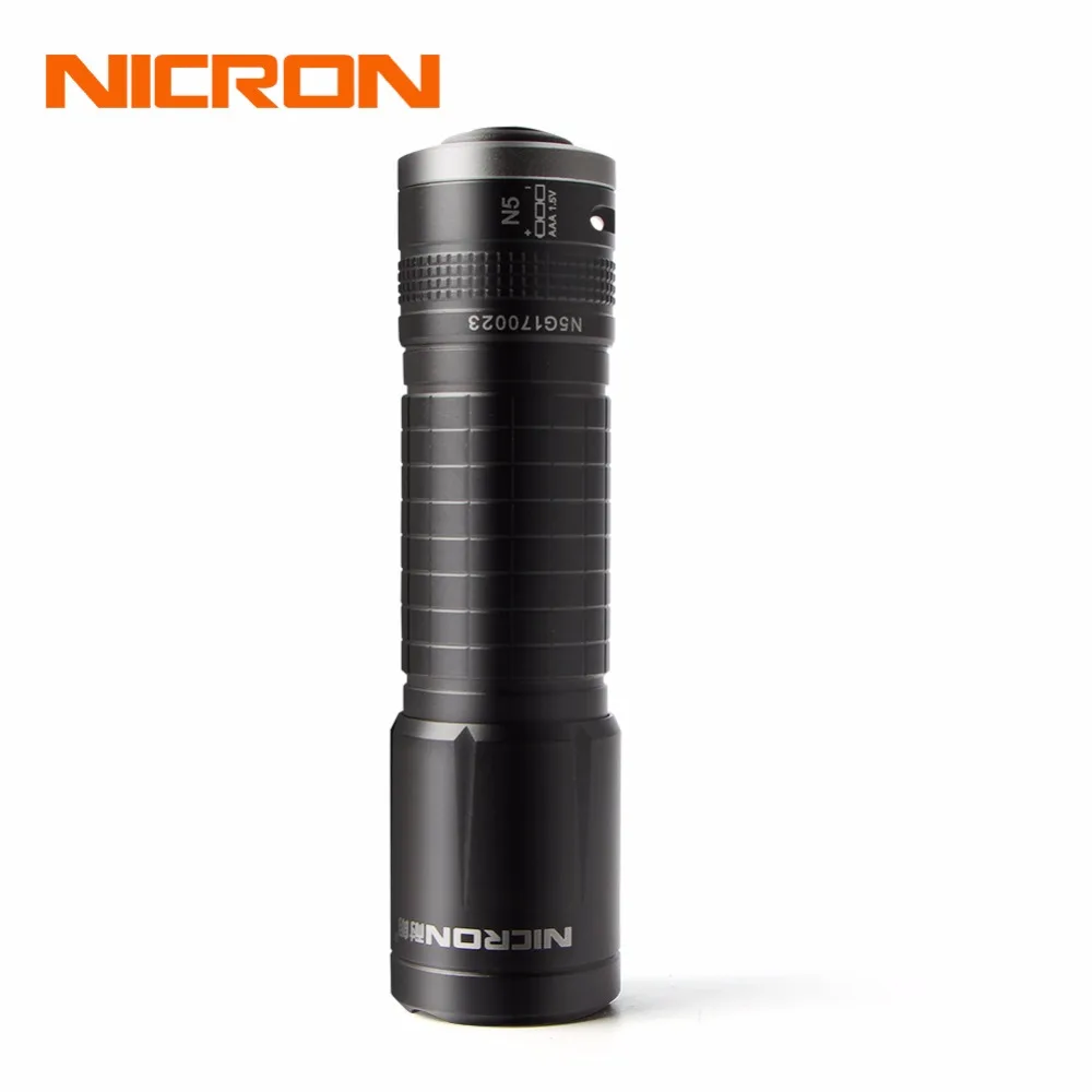 

NICRON 3W 150LM 3xAAA Battery Mini Torchlight Flashlight LED Waterproof IPX4 Anti-Fall For Household Maintenance Outdoor Use N5