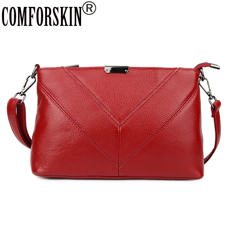 COMFORSKIN Bolsas Feminina Luxurious Genuine Leather Fashion Messenger Bag New Arrivals European and American Ladies Handbags
COMFORSKIN Bolsas Feminina Luxurious Genuine Leather Fashion Messenger Bag New Arrivals European and American Ladies Handbags