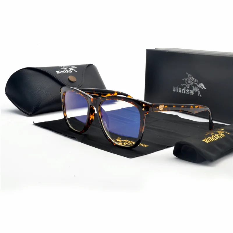 MINCL Sexy leopard Frame Square Glasses Frame Clear Lens Myopia Black Sunglasses Two Tone Rivet Eyeglasses Frames Women NX
MINCL Sexy leopard Frame Square Glasses Frame Clear Lens Myopia Black Sunglasses Two Tone Rivet Eyeglasses Frames Women NX