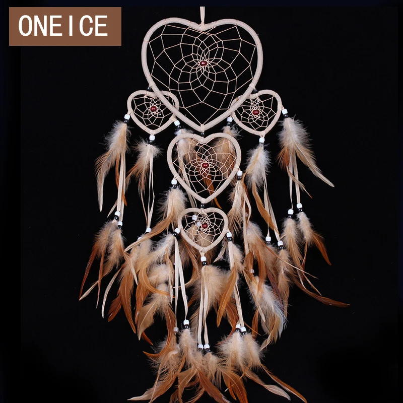 Handmade Heart Rings Dreamcatcher House Decoration Indian Original Style Dreamcatcher Bead Wall Hanging Decoration
Handmade Heart Rings Dreamcatcher House Decoration Indian Original Style Dreamcatcher Bead Wall Hanging Decoration