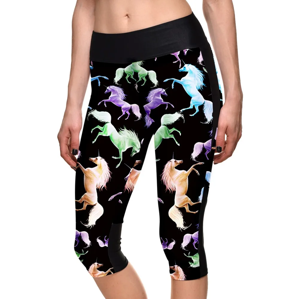 Color Unicorns Pattern Printing Women Sportswear Polyester Skinny Capril Pants New Style Summer Workout Fitness Outdoor Leggings
Color Unicorns Pattern Printing Women Sportswear Polyester Skinny Capril Pants New Style Summer Workout Fitness Outdoor Leggings