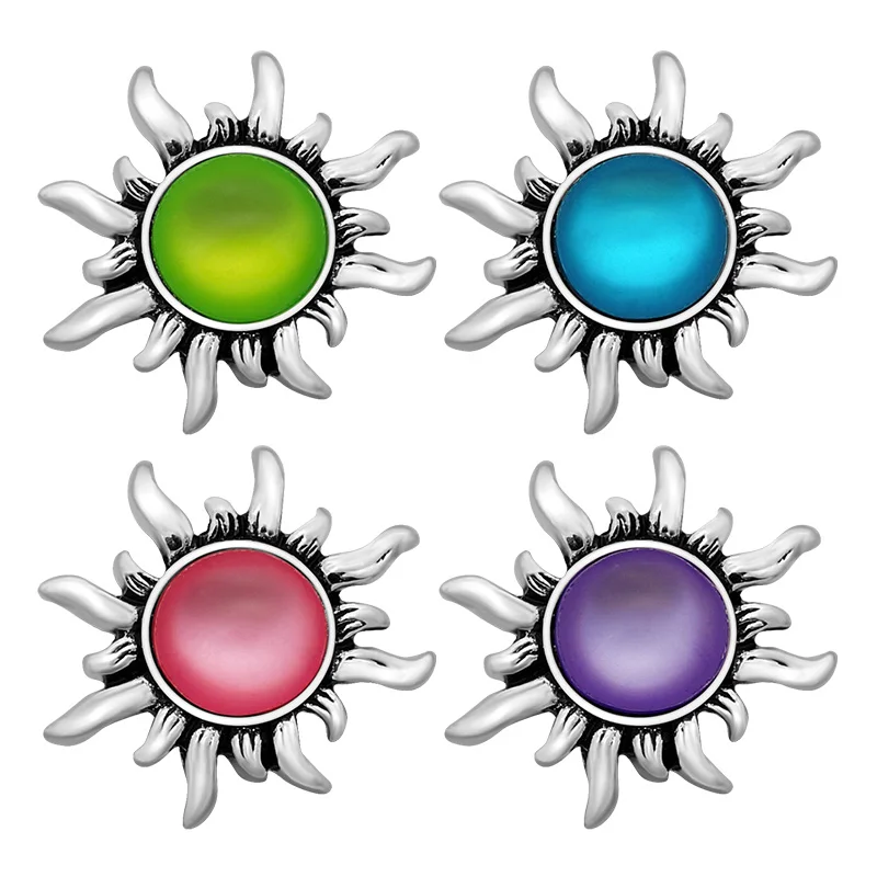 KZ3242 New Beauty Flower Sun colorful stone 18MM snap buttons for snap jewelry wholesale
KZ3242 New Beauty Flower Sun colorful stone 18MM snap buttons for snap jewelry wholesale