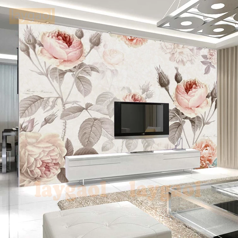 Custom 3D Photo Wallpaper Mural Hand Painted retro Rose Flower Wall Mural wedding Living Room Home Decor Painting Wall Paper
Custom 3D Photo Wallpaper Mural Hand Painted retro Rose Flower Wall Mural wedding Living Room Home Decor Painting Wall Paper