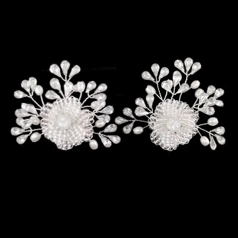 1pc Shoe Accessories Wedding Shoes High Heel Decoration Luxury Rhinestone Pearl Simulation DIY Women Charms Lady Handmade Clip
1pc Shoe Accessories Wedding Shoes High Heel Decoration Luxury Rhinestone Pearl Simulation DIY Women Charms Lady Handmade Clip