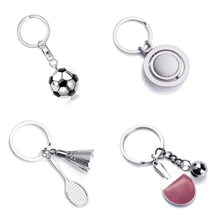 Unique Soccer Football badminton Table tennis basketball Stainless Steel Metal Keychain Key Chain Ring Sport fan amateur Gift
Unique Soccer Football badminton Table tennis basketball Stainless Steel Metal Keychain Key Chain Ring Sport fan amateur Gift