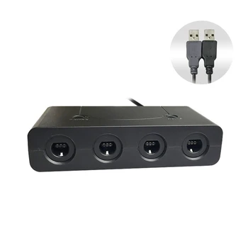 for Nintend NGC Controller 4 Ports for Wii U PC Switch Mac Adapter USB Controller Adapter Converter Adapters Accessory 
for Nintend NGC Controller 4 Ports for Wii U PC Switch Mac Adapter USB Controller Adapter Converter Adapters Accessory