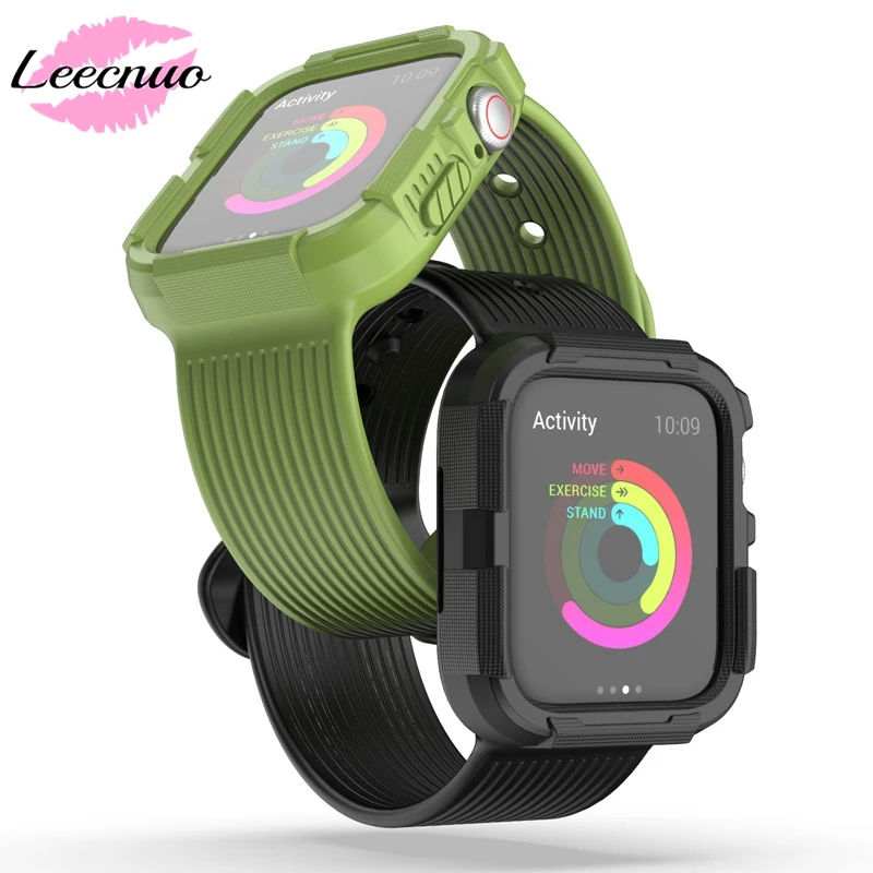 Band for Aplle Watch4 Protective Siamese Anti-fall Integrated Sports Watch Accessories Strap for Apple Watch Bands 44mm 40mm
Band for Aplle Watch4 Protective Siamese Anti-fall Integrated Sports Watch Accessories Strap for Apple Watch Bands 44mm 40mm