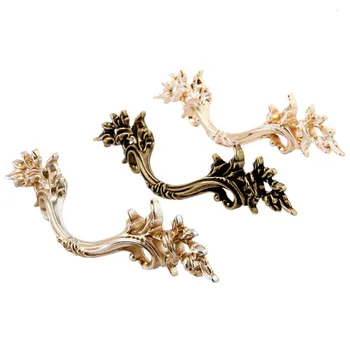 10 pcs Retro Style Drawer Pull Cupboard Wardrobe Door Pulls Drawer Knobs Kitchen Cabinet Door Knob Exquisite Carving Design
10 pcs Retro Style Drawer Pull Cupboard Wardrobe Door Pulls Drawer Knobs Kitchen Cabinet Door Knob Exquisite Carving Design