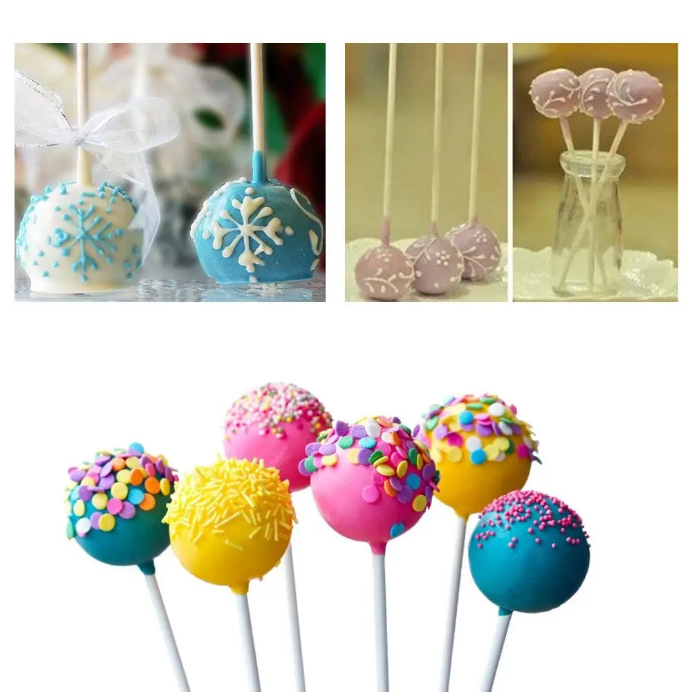 100Pcs Pack Lollipop Stick Food-Grade Paper Pop Sucker Sticks Cake Pop Sticks For Chocolate Sugar Candy Lollipop DIY Mold Tool
100Pcs Pack Lollipop Stick Food-Grade Paper Pop Sucker Sticks Cake Pop Sticks For Chocolate Sugar Candy Lollipop DIY Mold Tool