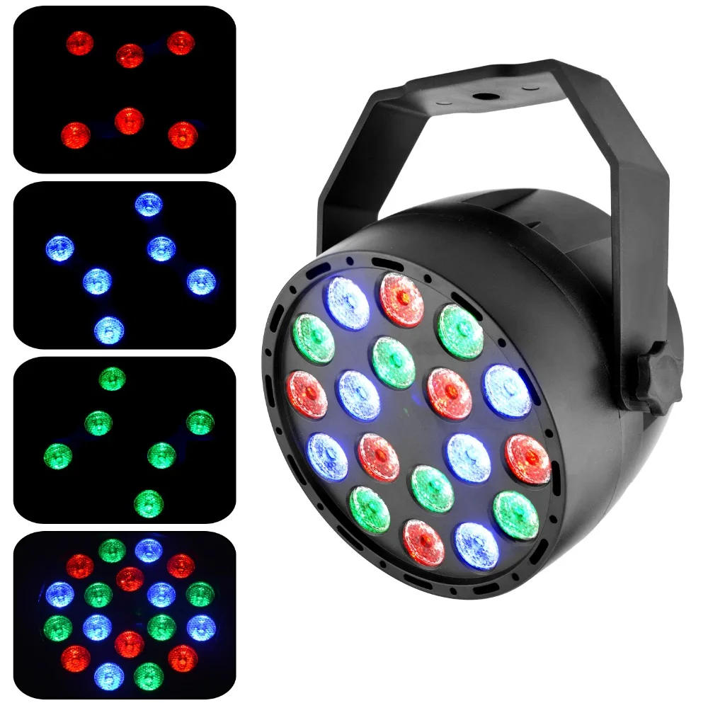 RGB 18W Led par light stage disco dj event Christmas decoration light, DMX512 Master/Slave new tooling for entertaiment
RGB 18W Led par light stage disco dj event Christmas decoration light, DMX512 Master/Slave new tooling for entertaiment