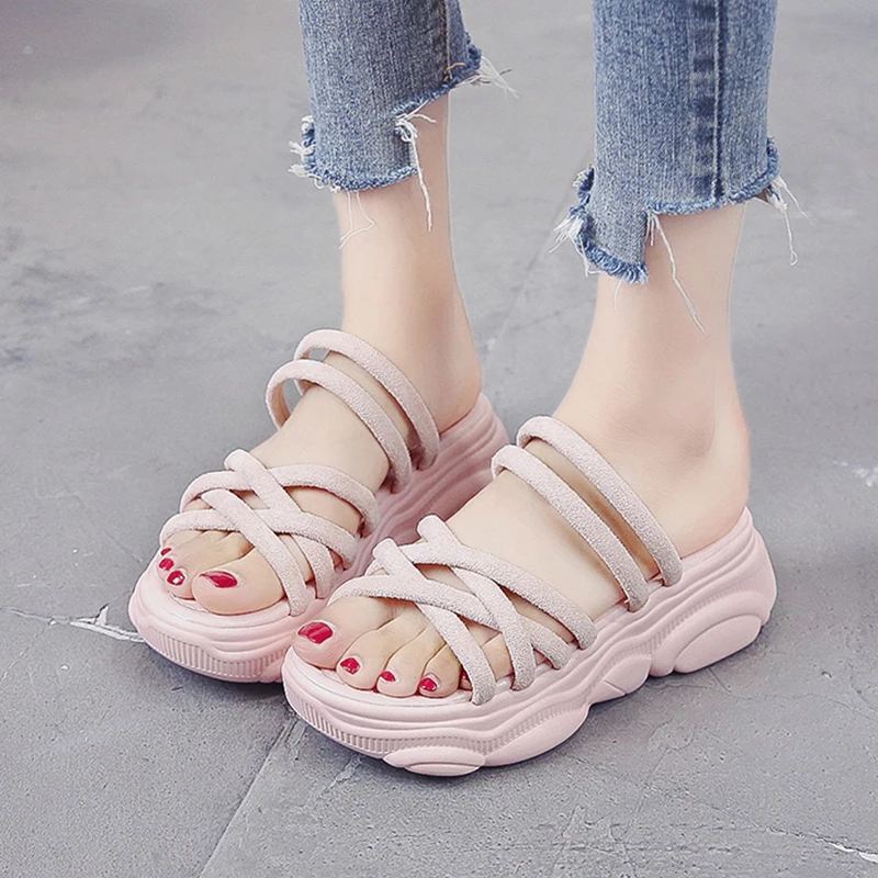Casual Sandals Women Outside Platfrom Gladiator Rome Chunky Sole Open Toe Sandals Lovely Fashion Shoes Woman for Young Girls
Casual Sandals Women Outside Platfrom Gladiator Rome Chunky Sole Open Toe Sandals Lovely Fashion Shoes Woman for Young Girls