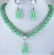 Beautiful jades Necklace Earrings set | Украшения и аксессуары