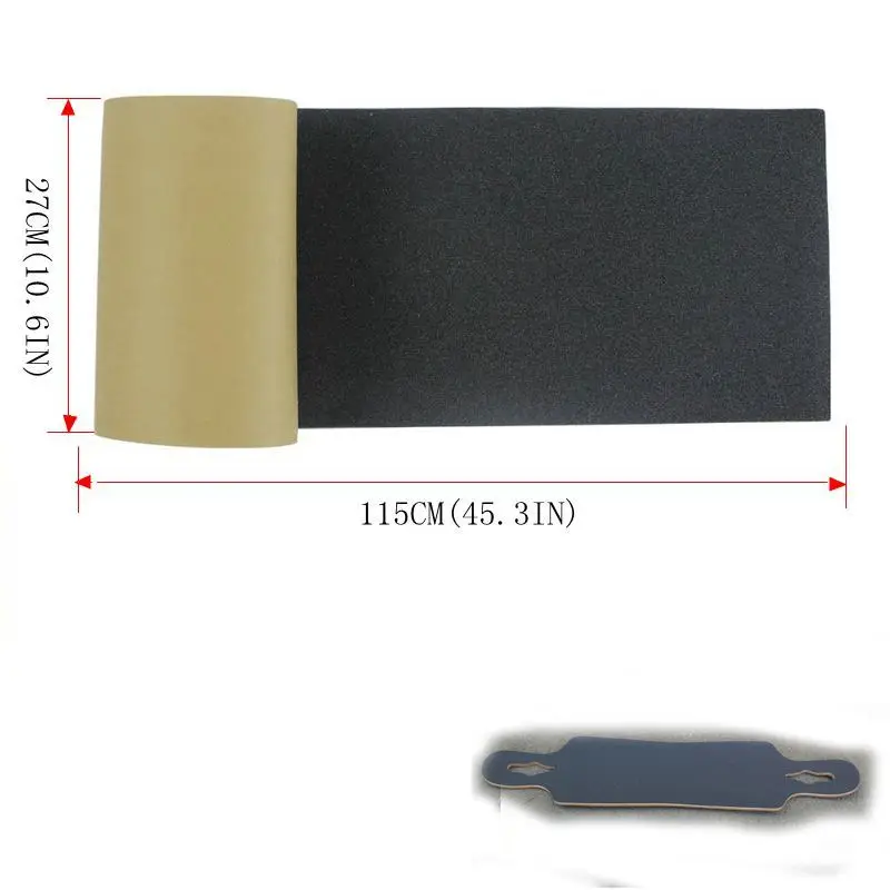 Good Quality 115*27cm Longboard Sandpaper Griptape 125*27cm Black Professional Skateboard Silicon Carbide Skate Board GripTapes
Good Quality 115*27cm Longboard Sandpaper Griptape 125*27cm Black Professional Skateboard Silicon Carbide Skate Board GripTapes