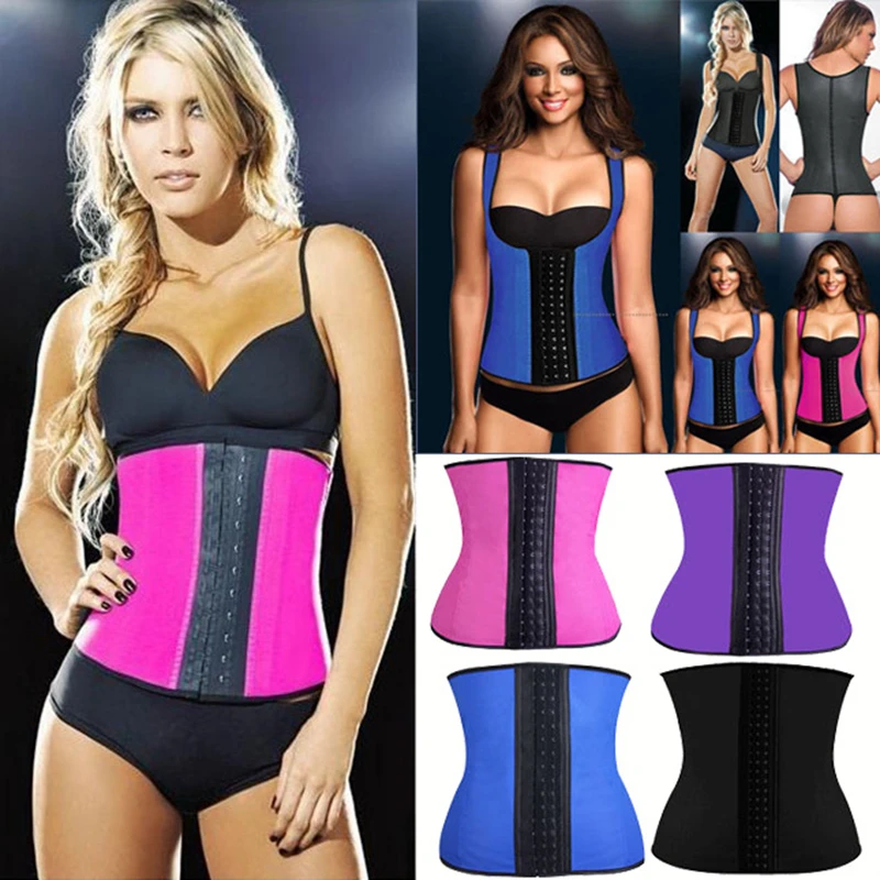 Latex Waist Cincher belly Women Slimming Body Shaper Waist Trainer Corsets slimming sheath Shapewear Fajas strap shaping belt
Latex Waist Cincher belly Women Slimming Body Shaper Waist Trainer Corsets slimming sheath Shapewear Fajas strap shaping belt